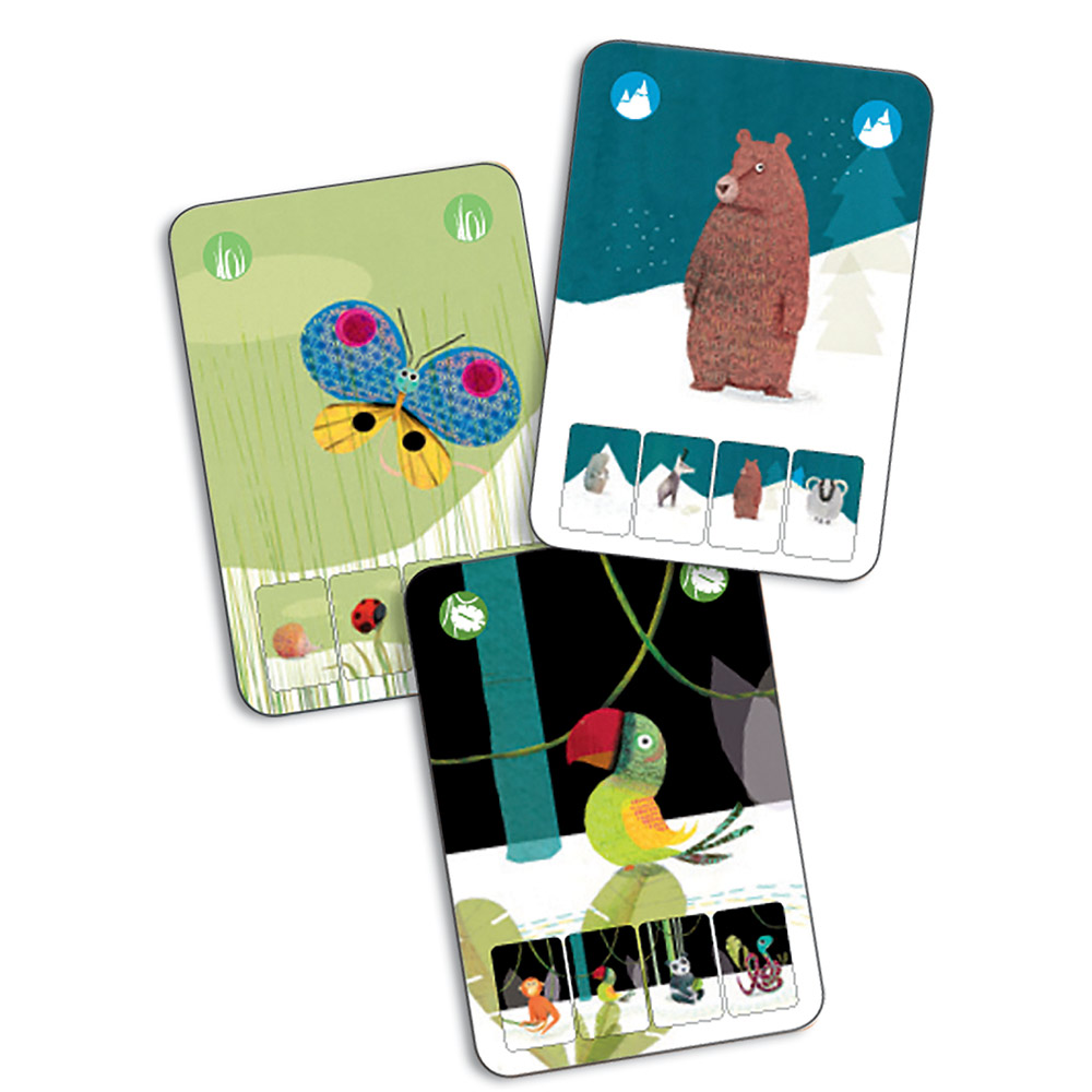 DJECO Mini Nature - Jeu de 7 familles des petits : Chez Rentreediscount Cadeaux & Jeux